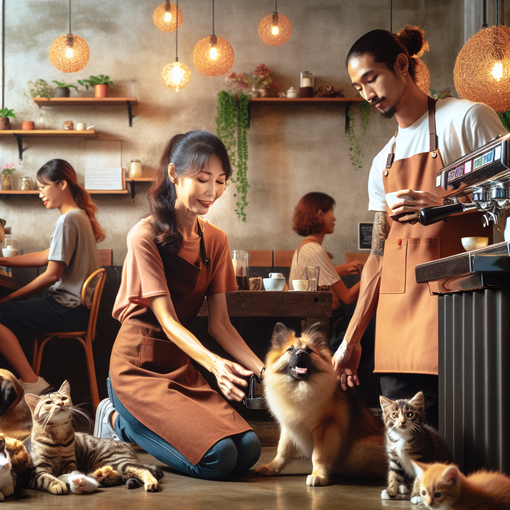 犬猫カフェ運営者の取り組み