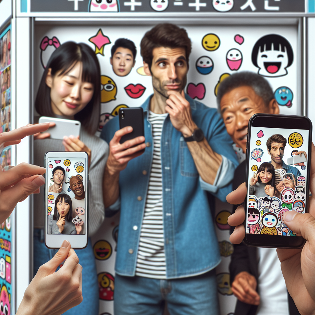 スマホ写真がプリクラに変身！韓国の新トレンド