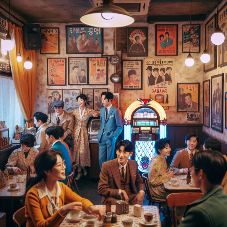 レトロ喫茶「ダバン」で味わう60年代韓国ポップス