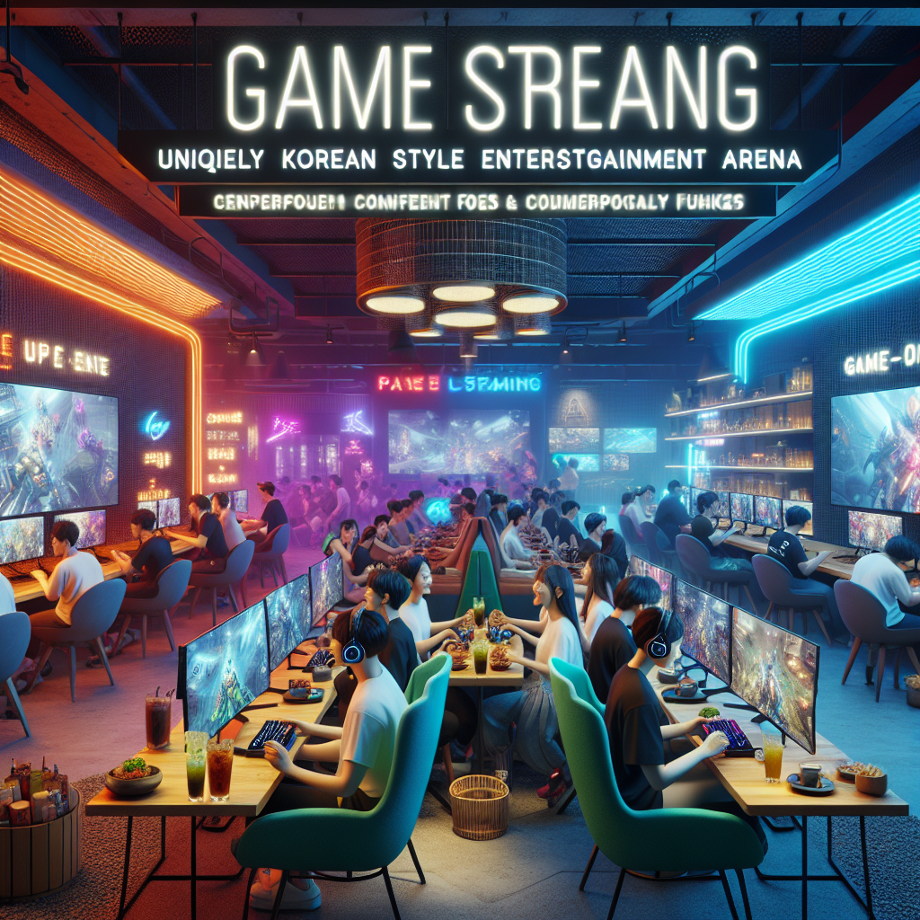 韓国流エンタメ空間、ゲーム配信者カフェが提供する楽しみ方
