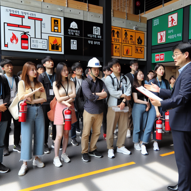 韓国の消防安全体験館で学ぶ防災文化ツアー