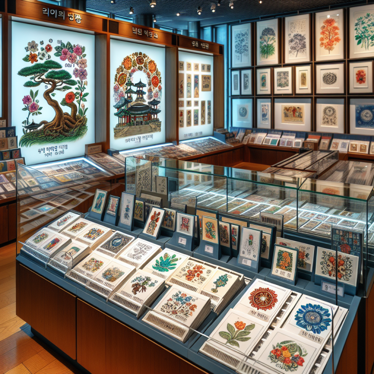 韓国郵便局限定グッズ巡り—切手と文化財デザインの魅力