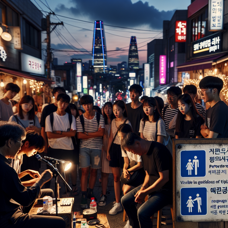 ソウル路上ライブ制度—パフォーマーとの交流ルールとチップ文化
