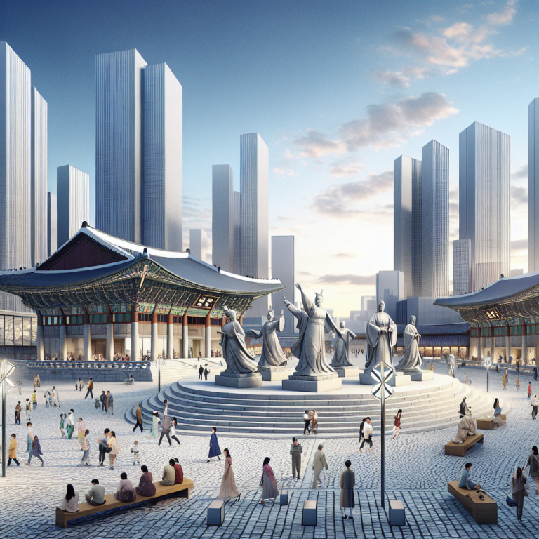 伝統と未来が交差する「光化門広場」公共アートの読み解き方