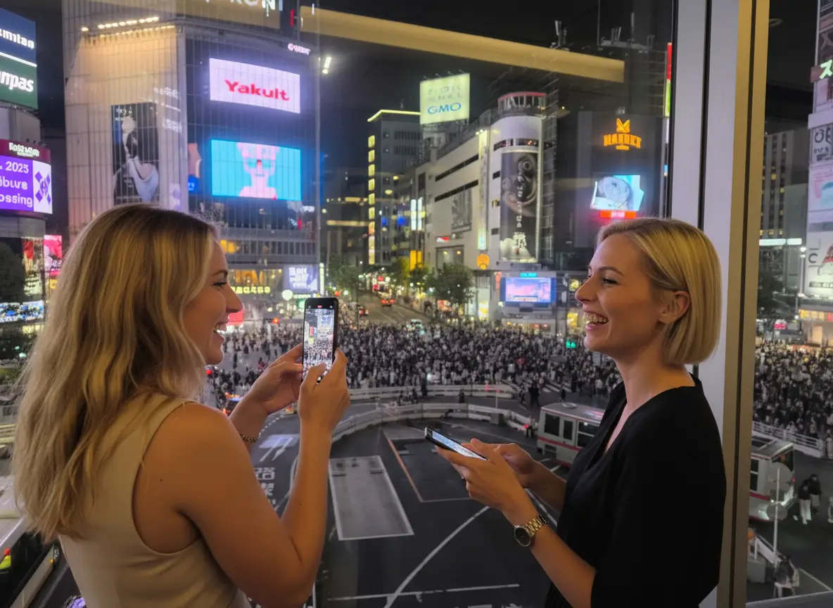 スクランブル交差点